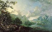 George Barret View of Windermere Lake USA oil painting artist